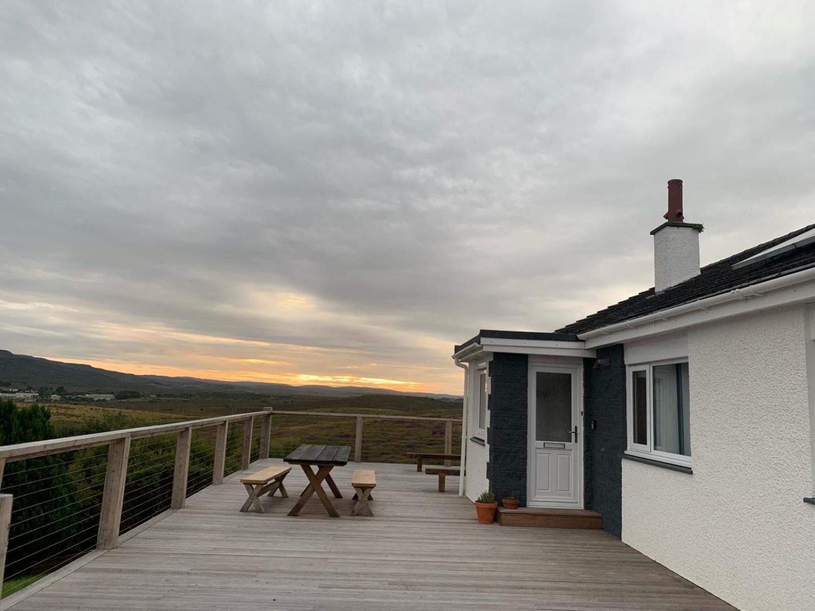 Vila Hillview Portree Isle Of Skye Self Catering House Exteriér fotografie